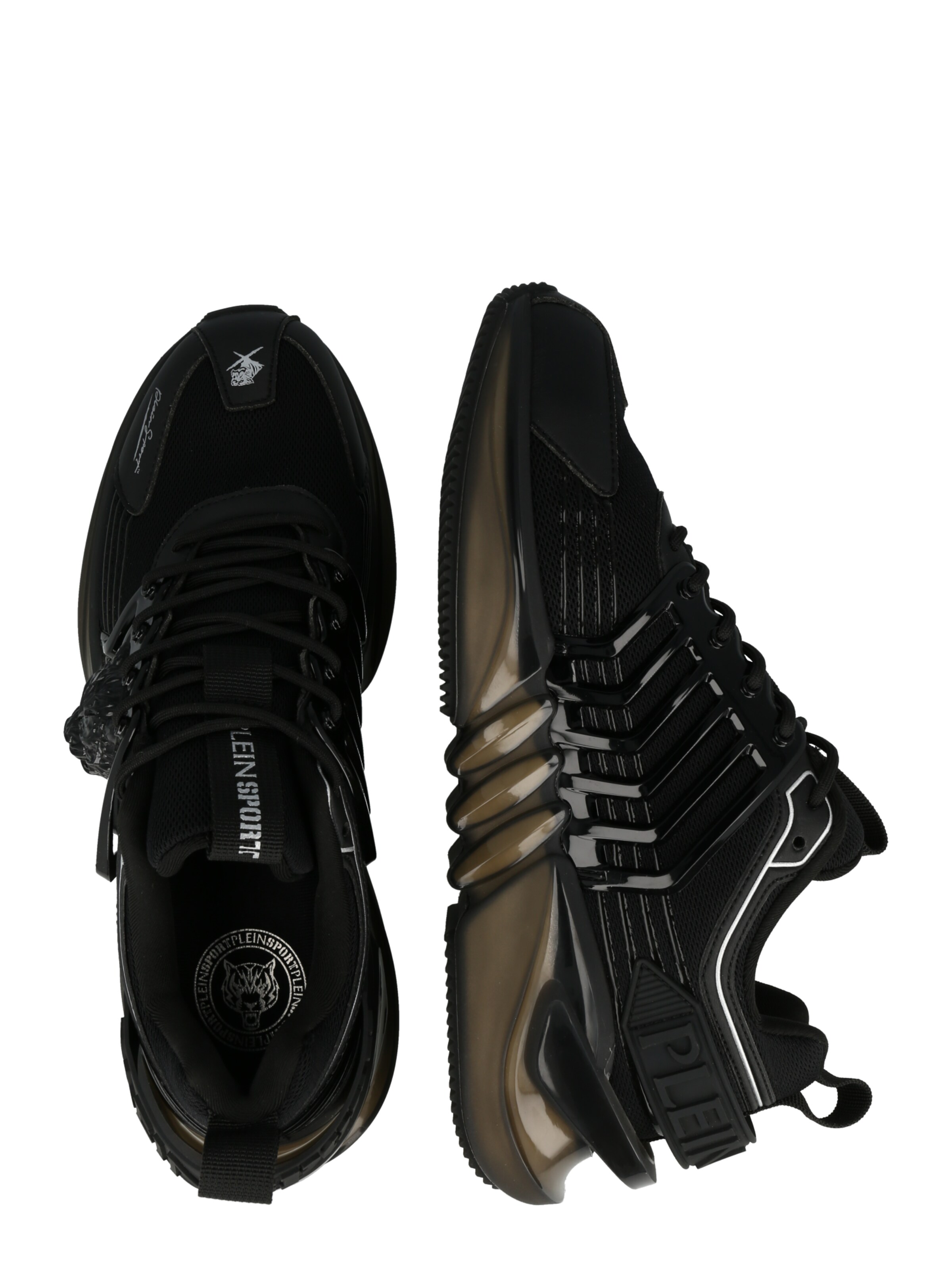 Plein Sport - Zapatillas deportivas bajas 'Tiger' en negro
