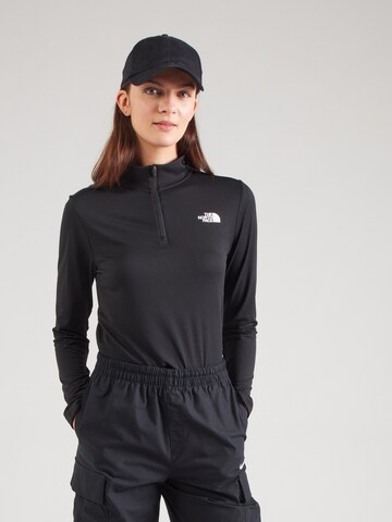 THE NORTH FACE - Camiseta funcional 'Flex' en negro: frente