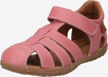 NATURINO Open schoenen 'See' in Roze: voorkant