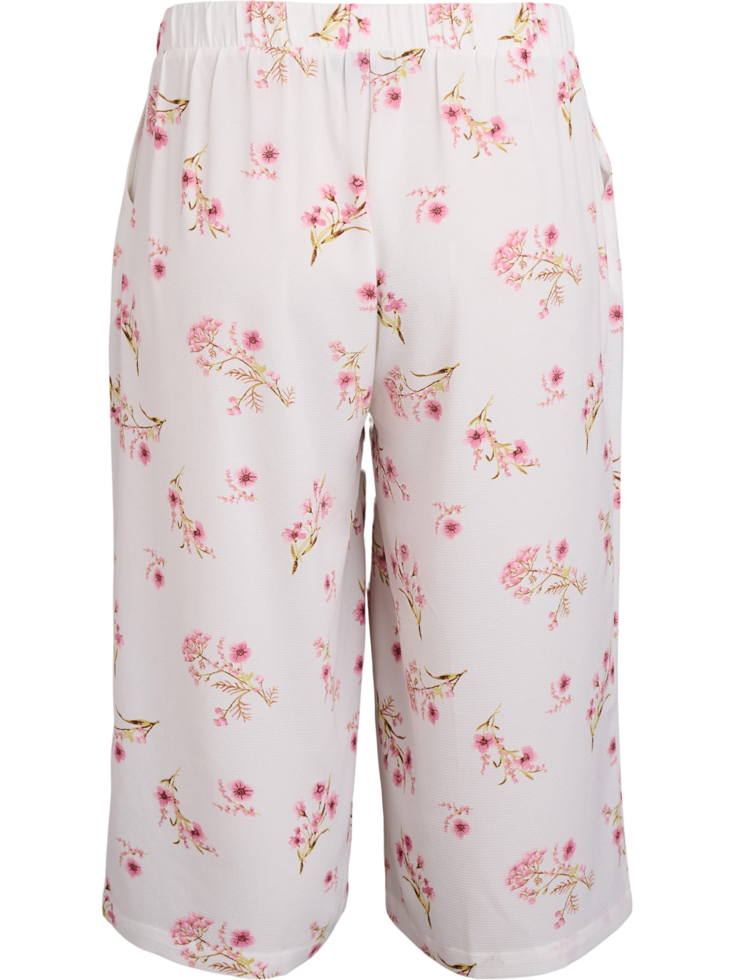 Regular Pantalon Zizzi en blanc : devant