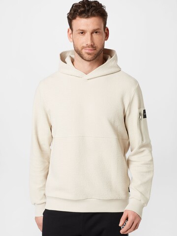 Calvin Klein Sweatshirt in Beige: predná strana