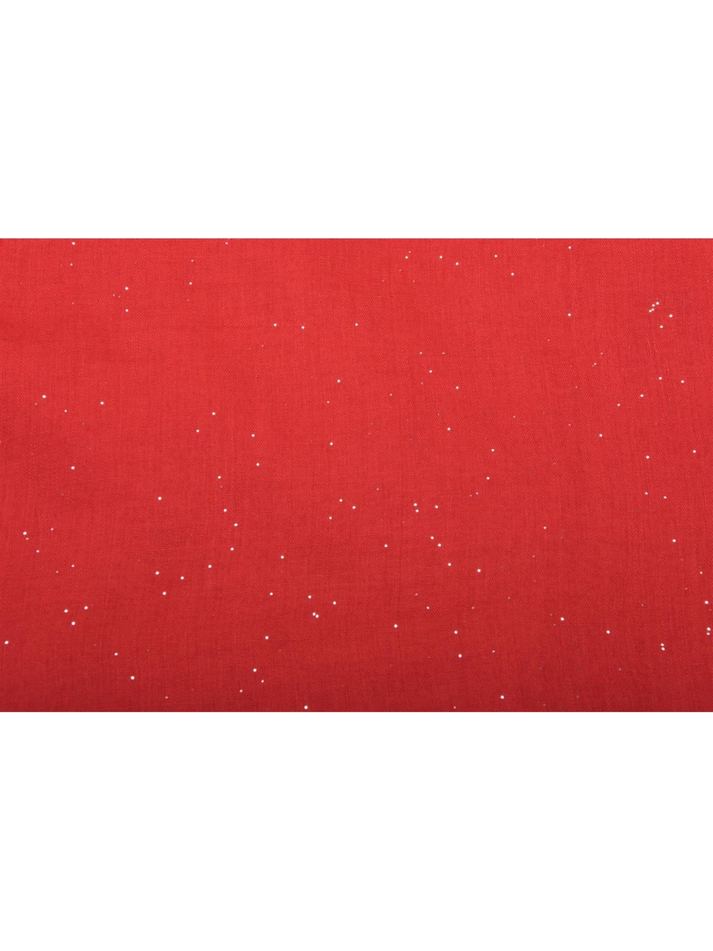 styleBREAKER Schlauchschal 'Loop mit Glitzer unifarben'‌‌‌‌‌ in Rot