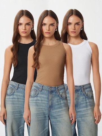 Haut 'Tanktops & Camis' Happiness İstanbul en mélange de couleurs : devant
