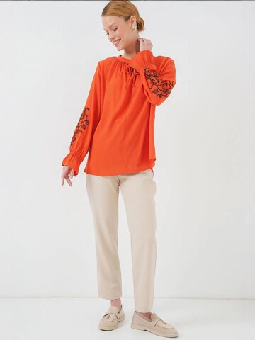 Camicia da donna di Bigdart in arancione
