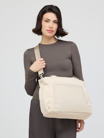 Kapten & Son Shopper 'Hellvi Cloud Medium' in White: front