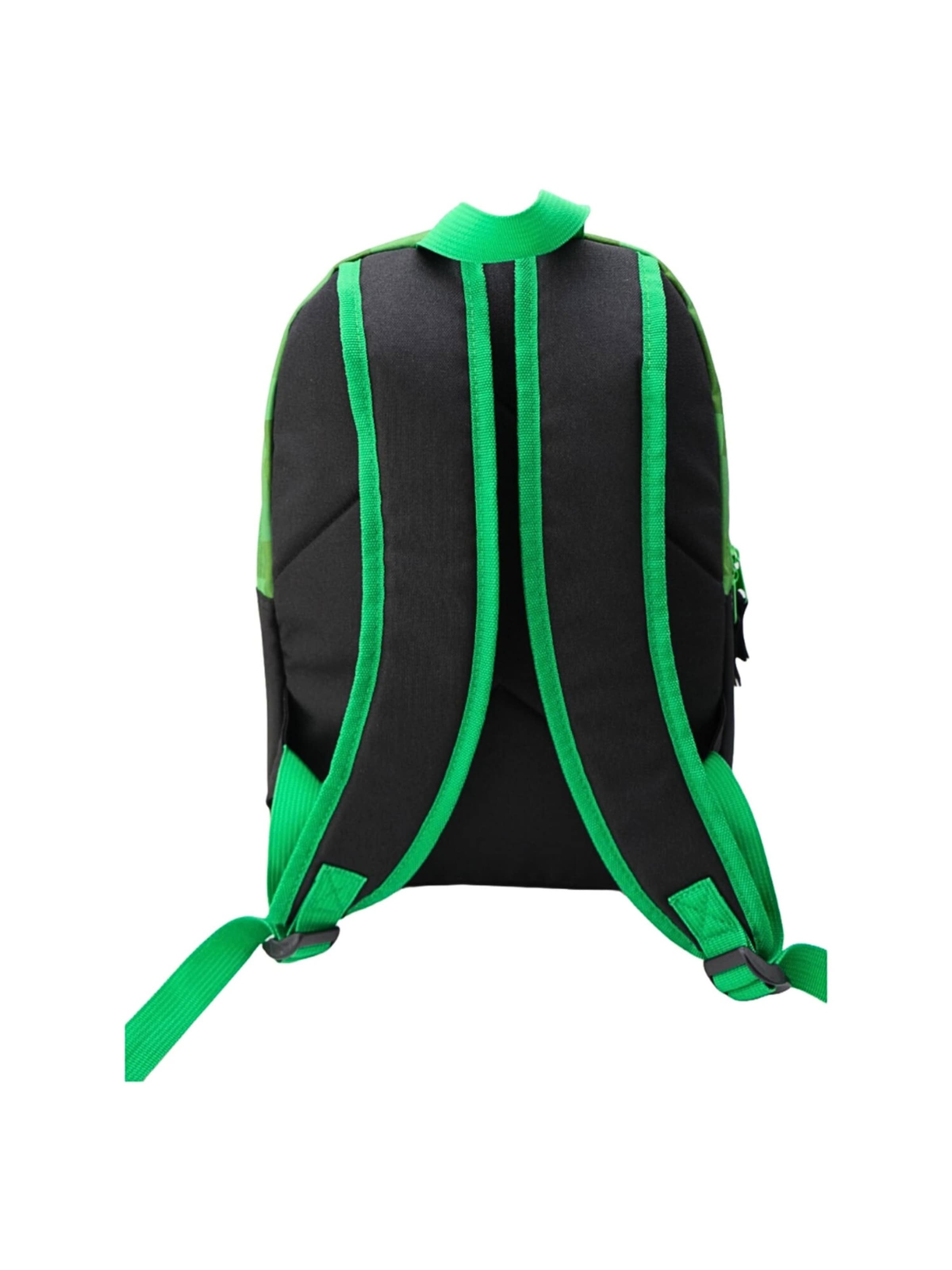 Minecraft Backpack 'Minecraft Creeper Backpack' in Green