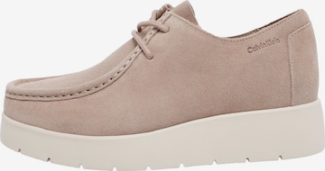 Calvin Klein Mokassin in Beige: Vorderseite