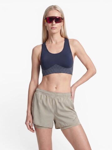 ONLY PLAY Bralette Sports Bra 'ONPCONTRA-2' in Blue: front