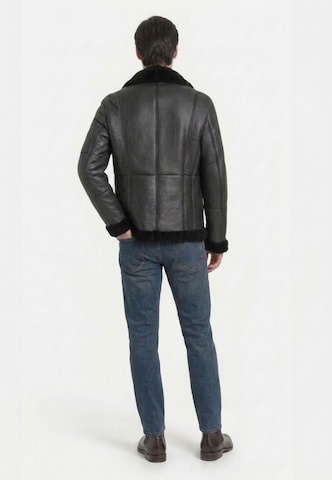 Valcuer 1887 Lederjacke 'Peter VC' in Schwarz