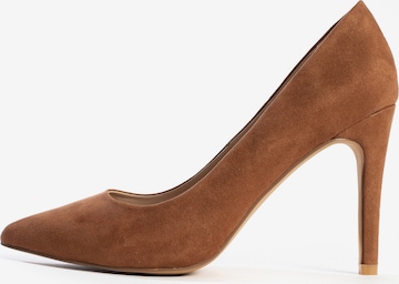 Celena Pumps 'Carla' i brun: forside