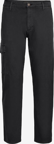 INDICODE JEANS - Pantalón cargo en negro: frente