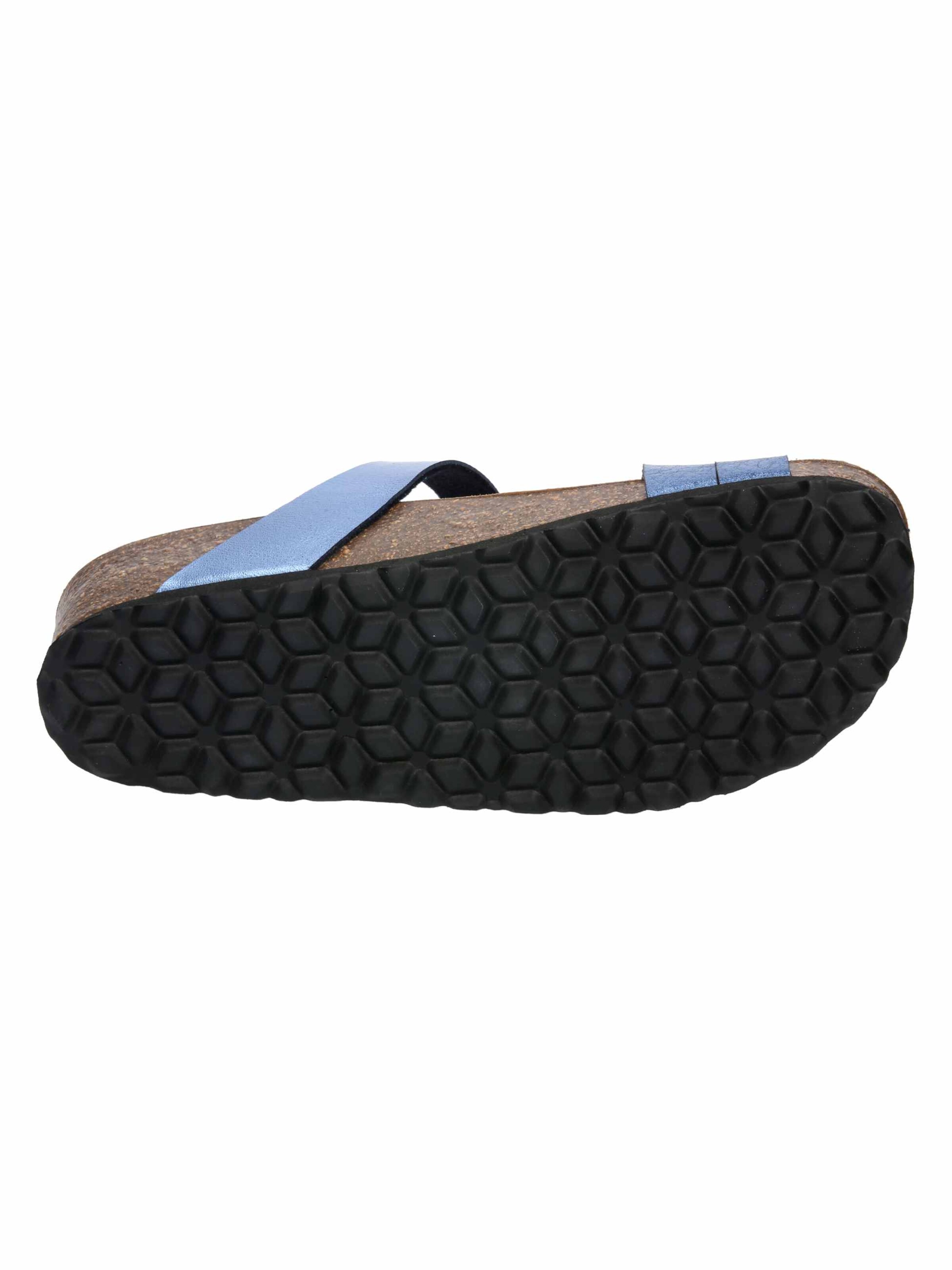 LICO Pantolette 'Natural Glitter' in Blau