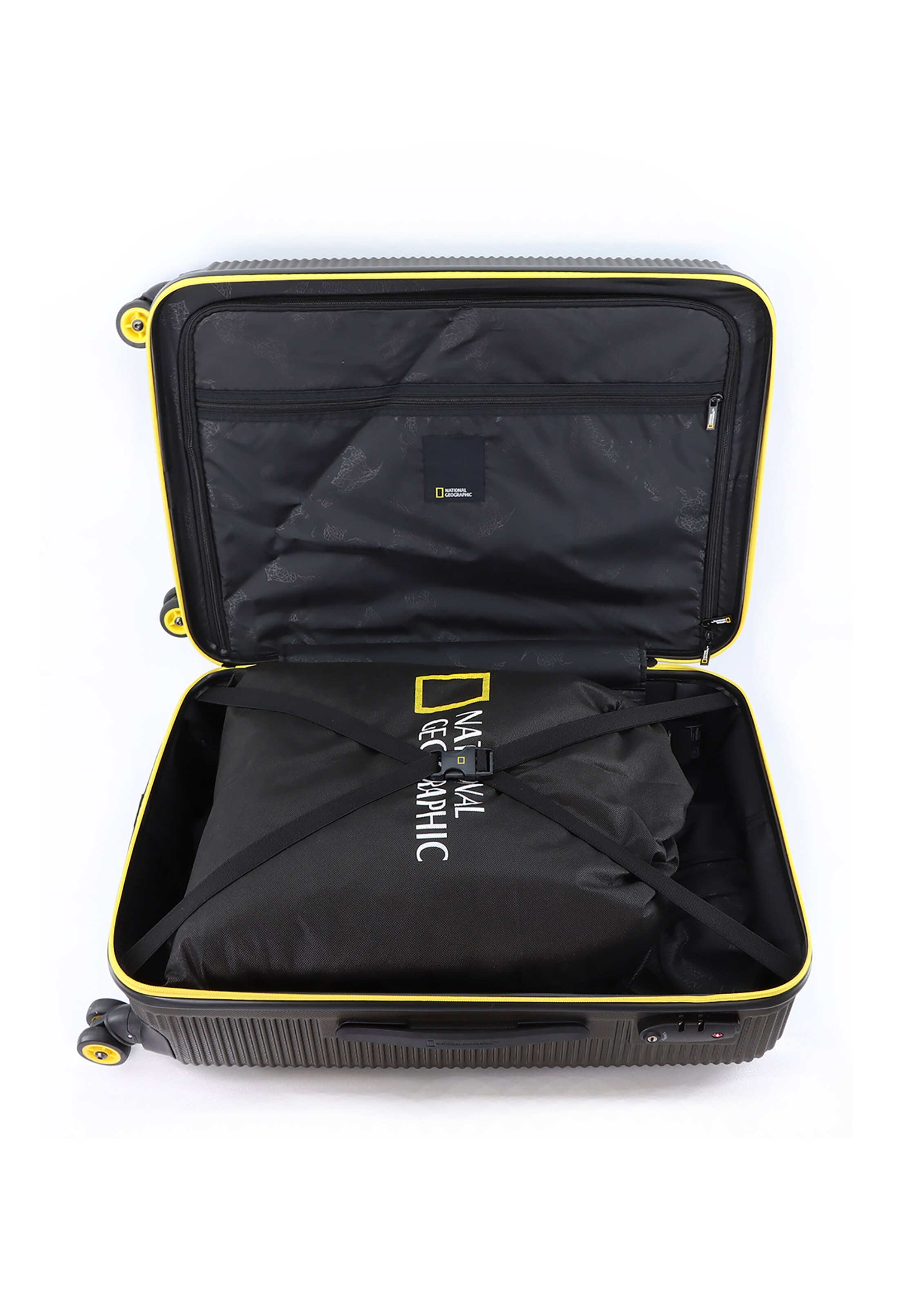 National Geographic Suitcase 'Abroad' in Grey