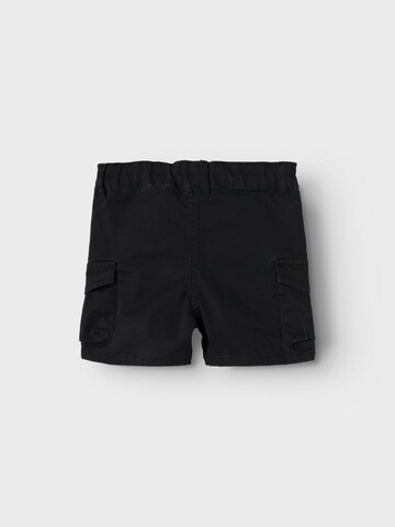 NAME IT Regular Trousers 'BEN' in Black