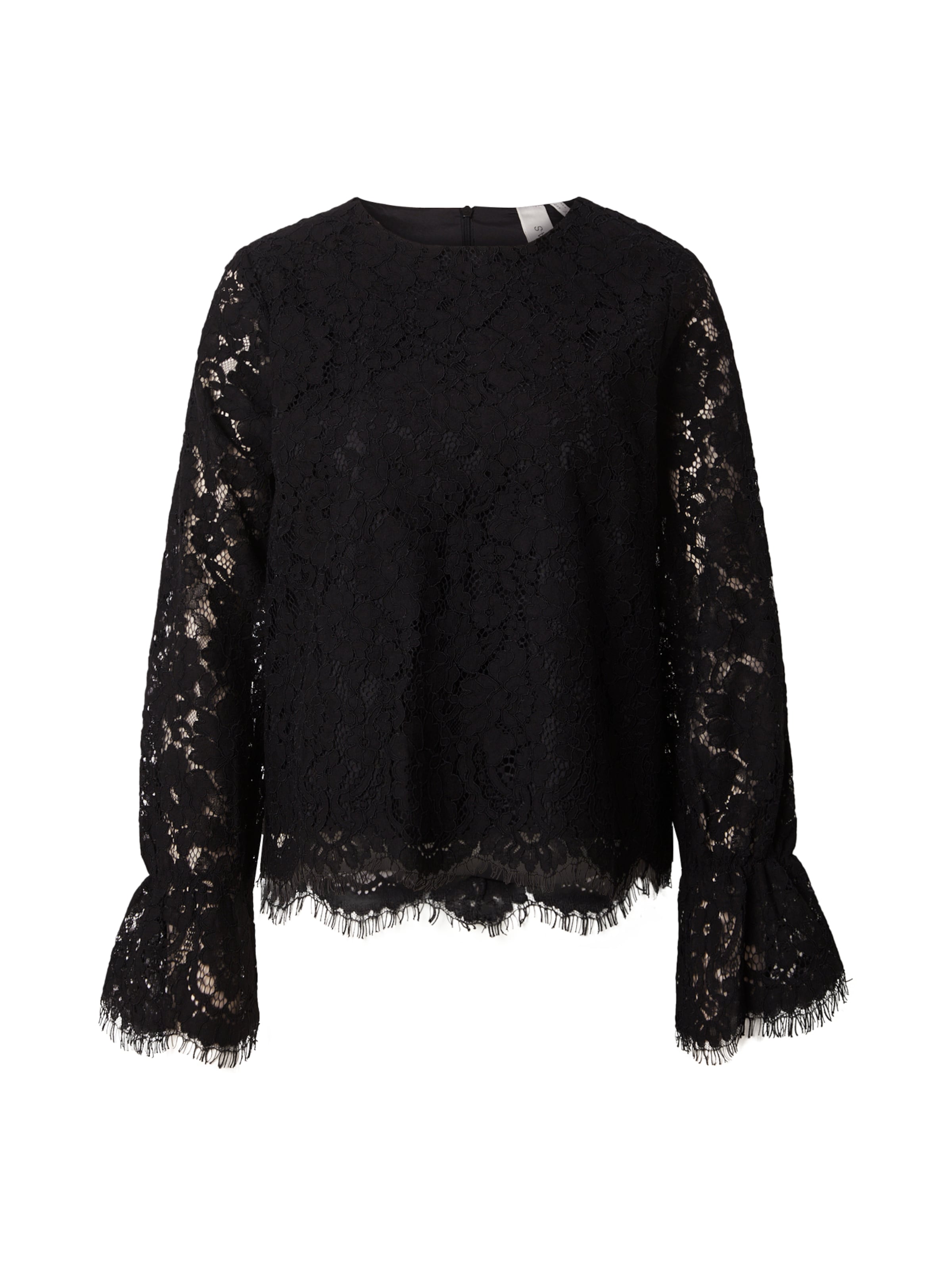 YAS Blouse 'YASPerla' in Black: front