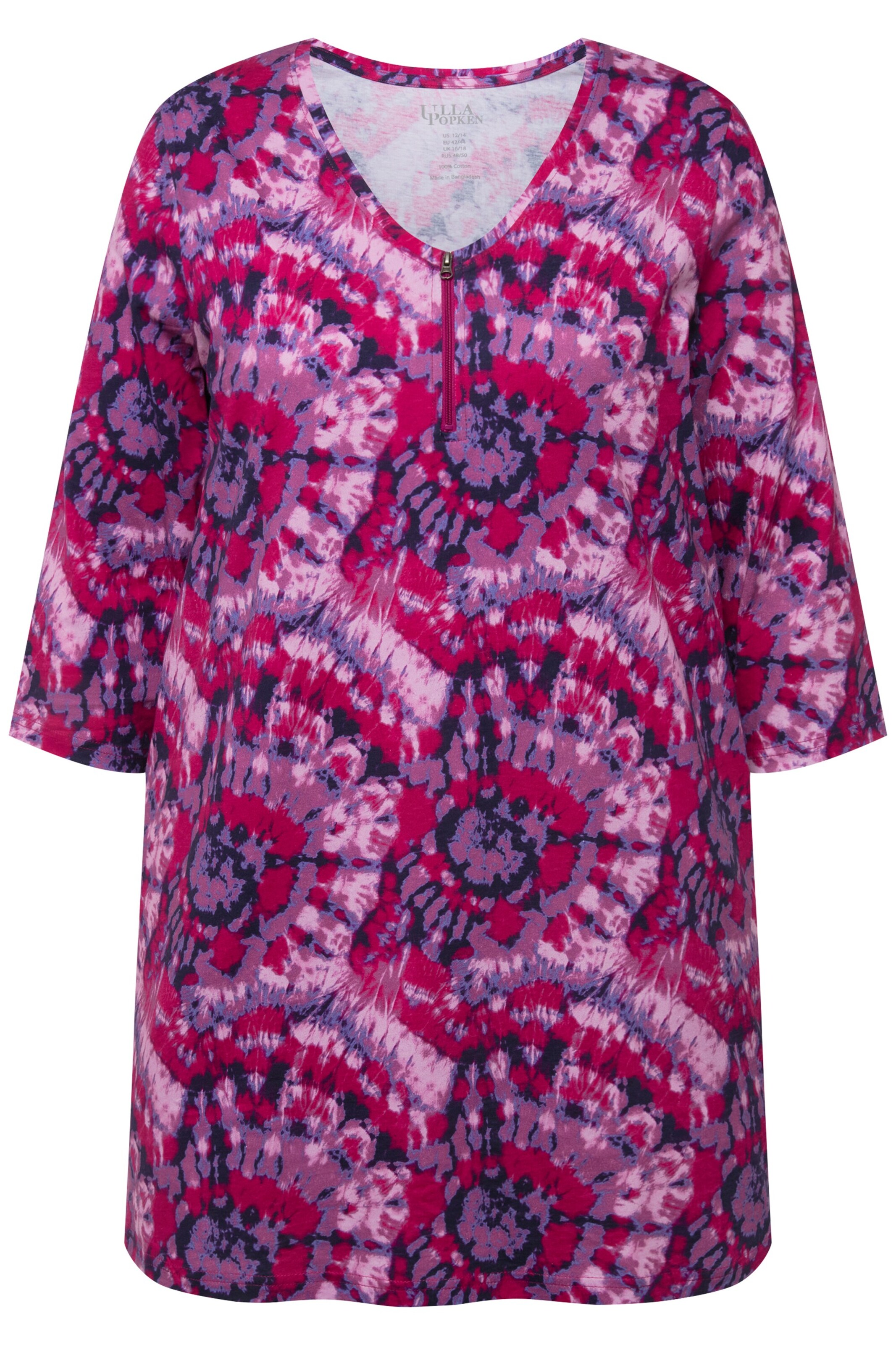 Ulla Popken Shirt in Mixed colours: front