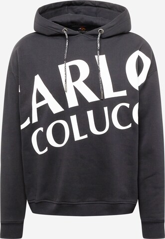 Carlo Colucci Sweatshirt 'Davoodi' in Schwarz: predná strana