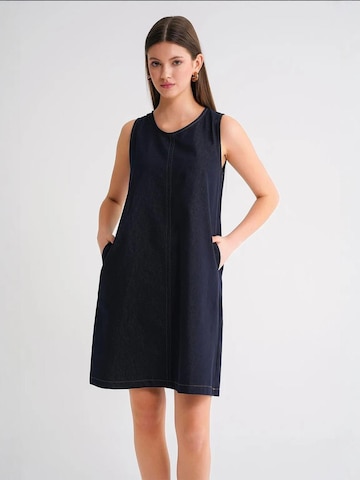 MixRay Dress in Blue