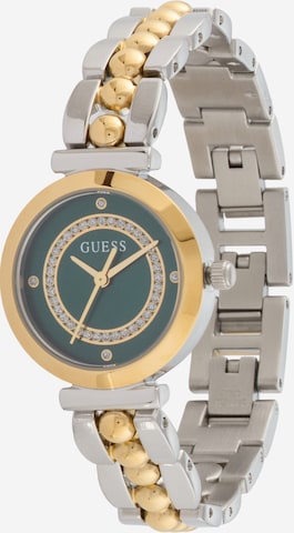 sidabrinė GUESS Analoginis (įprasto dizaino) laikrodis 'LEENA': priekis