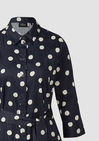 Robe-chemise s.Oliver BLACK LABEL en bleu
