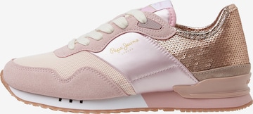 Pepe Jeans Sneakers ' LONDON TROY ' in Pink: front