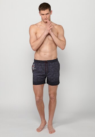 KOROSHI Board Shorts in Grey: front