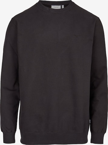 Cleptomanicx Sweatshirt 'Ligull' in Black: front