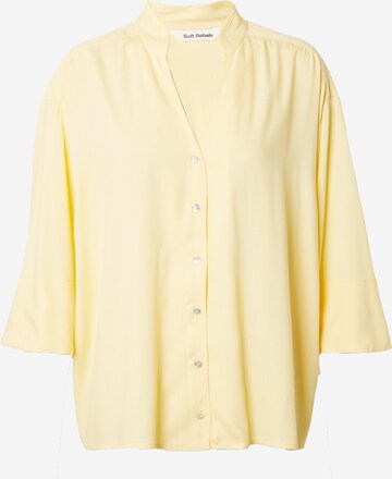 Soft Rebels - Blusa 'Pansy' em amarelo: frente