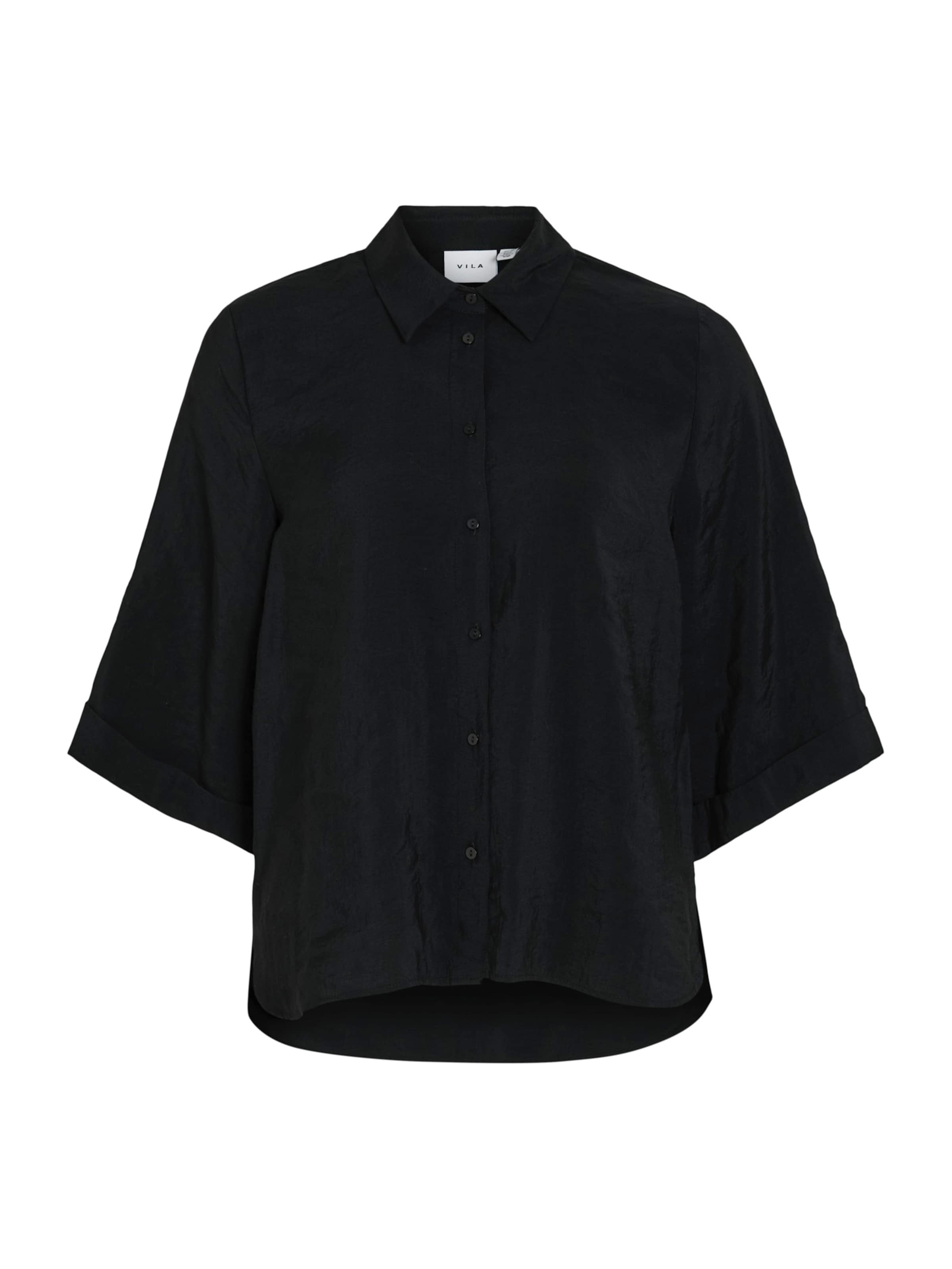 VILA Μπλούζα 'VIHULA' σε μαύρο, Άποψη προϊόντος