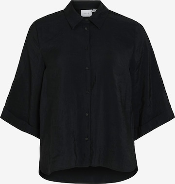 Chemisier 'VIHULA' VILA en noir : devant