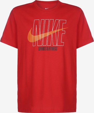 Maglia funzionale di NIKE in rosso: frontale