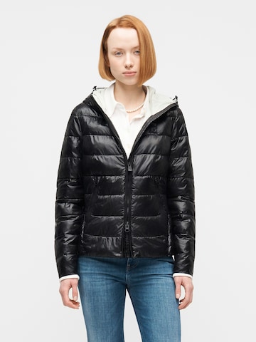 Blauer.USA Jacke in Schwarz: Vorderseite