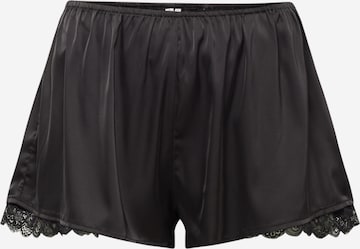 ONLY Carmakoma - Calças de pijama em preto: frente