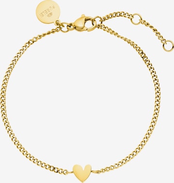 PURELEI Armband 'Tiny Heart' in Gold: Vorderseite