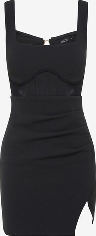 BWLDR - Vestido de cocktail 'GAIL' em preto: frente