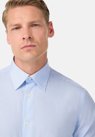 Boggi Milano Regular fit Button Up Shirt in Blue