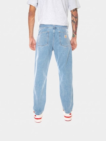 Carhartt WIP Baggy Jeans 'Newel Pant Blue' in Blauw