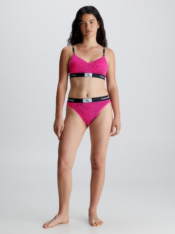 Calvin Klein Underwear Korzetová Podprsenka – pink
