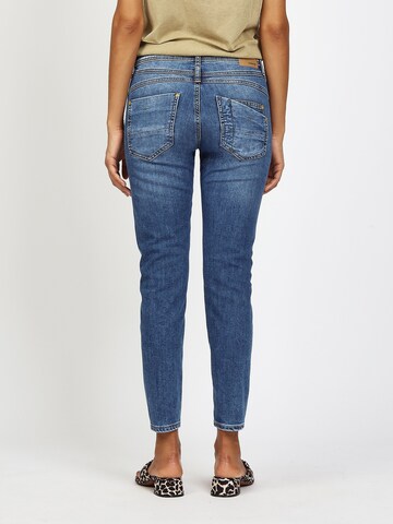 Coupe slim Jean '94AMELIE CROPPED ' Gang en bleu