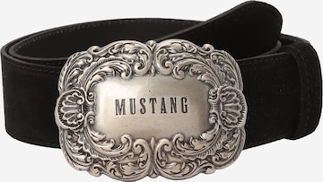 MUSTANG Vyö värissä musta: etupuoli