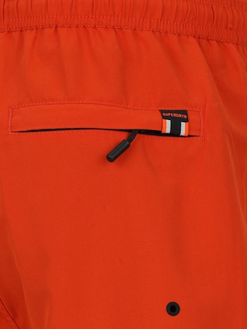 Superdry Szorty kąpielowe 'PREMIUM' w kolorze pomarańczowy