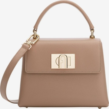 FURLA Torebka 'Furla Sacs À Main Mini 1927 Cuir Gris' w kolorze szary: przód