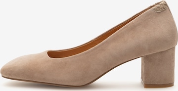 WODEN Pumps i beige: forside