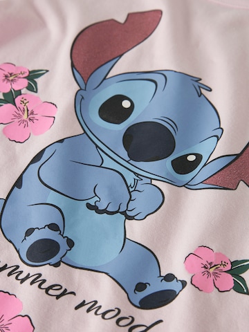 NAME IT Shirt 'NMFANN STITCH' in Roze