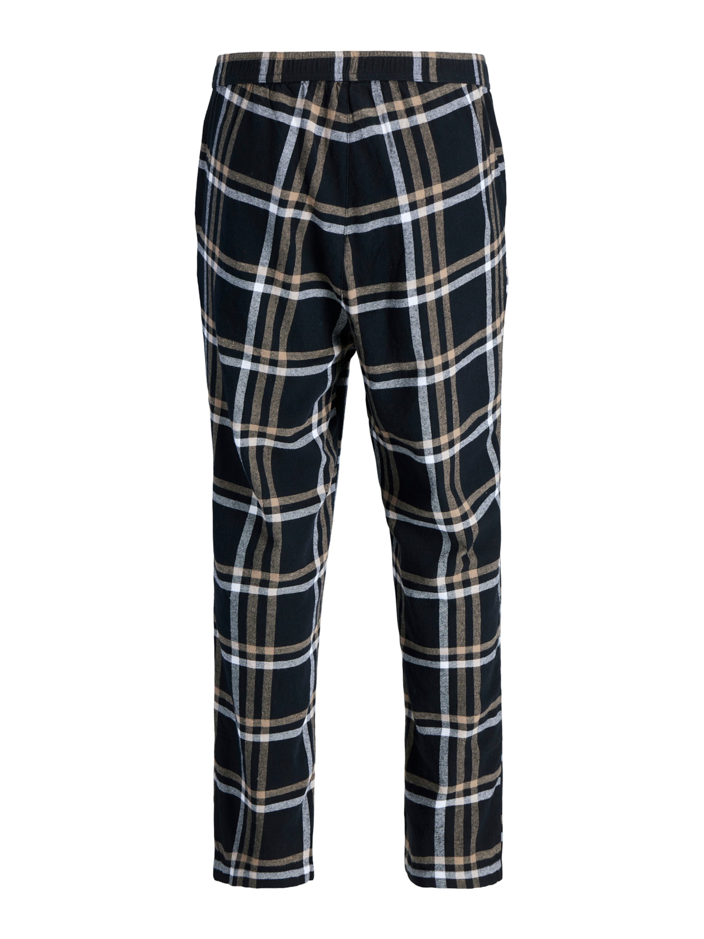 JACK & JONES Regular Pajama pants 'JACRimon' in Black