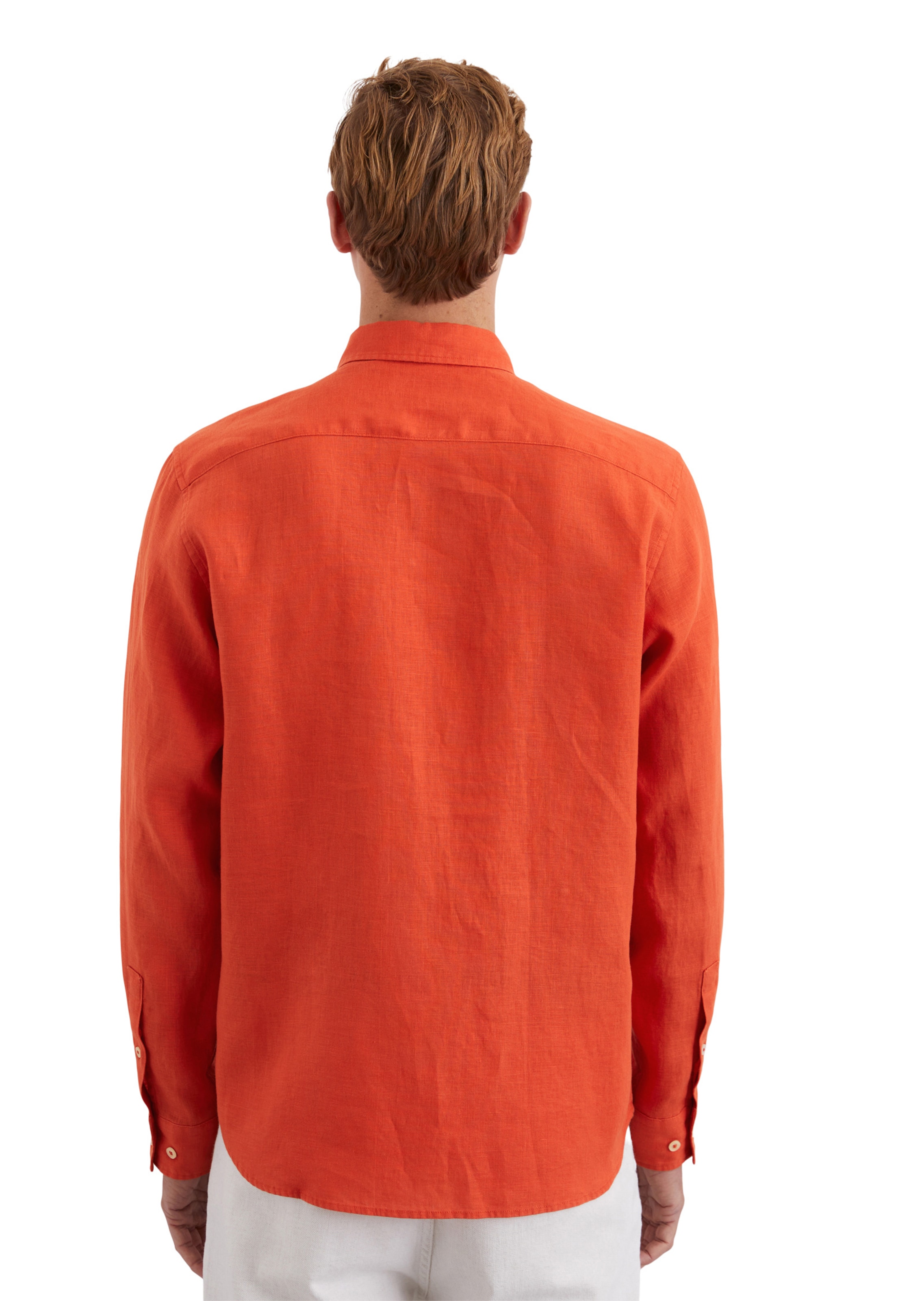 Coupe regular Chemise Marc O'Polo en orange