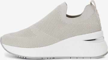 CAFè NOIR Sneakers laag in Grijs: voorkant