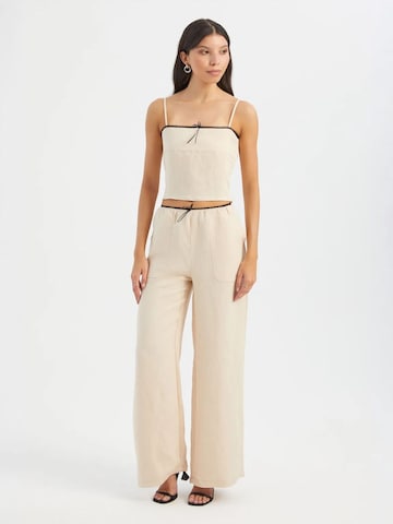 Haut Hiccup en beige