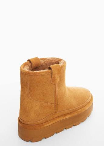 MANGO Snowboots 'Pineda' in Bruin