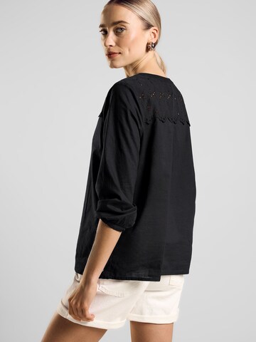 STREET ONE Bluse in Schwarz